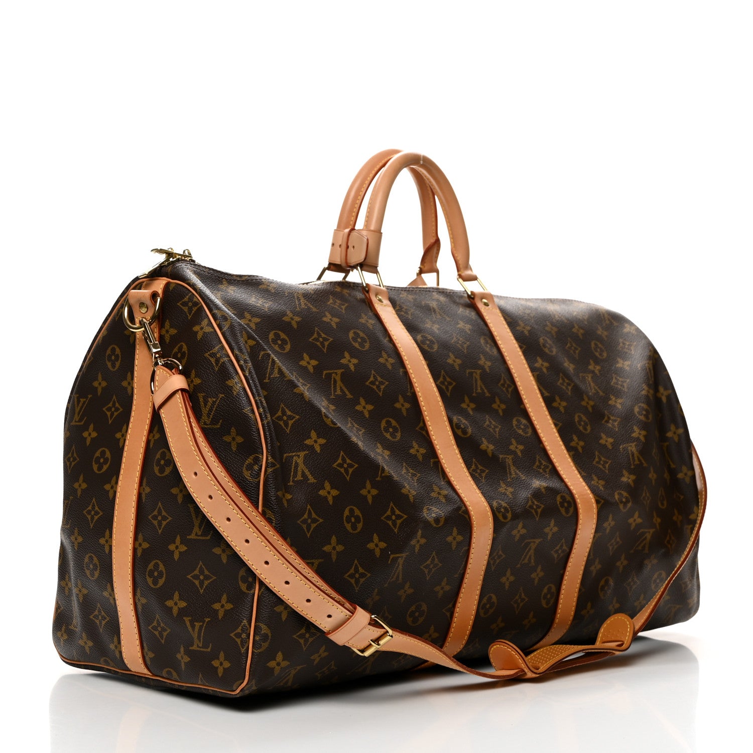 Louis Vuitton Monogram Keepall Bandouliere 55 2 of 9