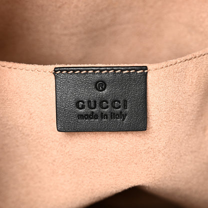 Gucci Calfskin Matelasse GG Marmont Dome Backpack Black 6 of 10