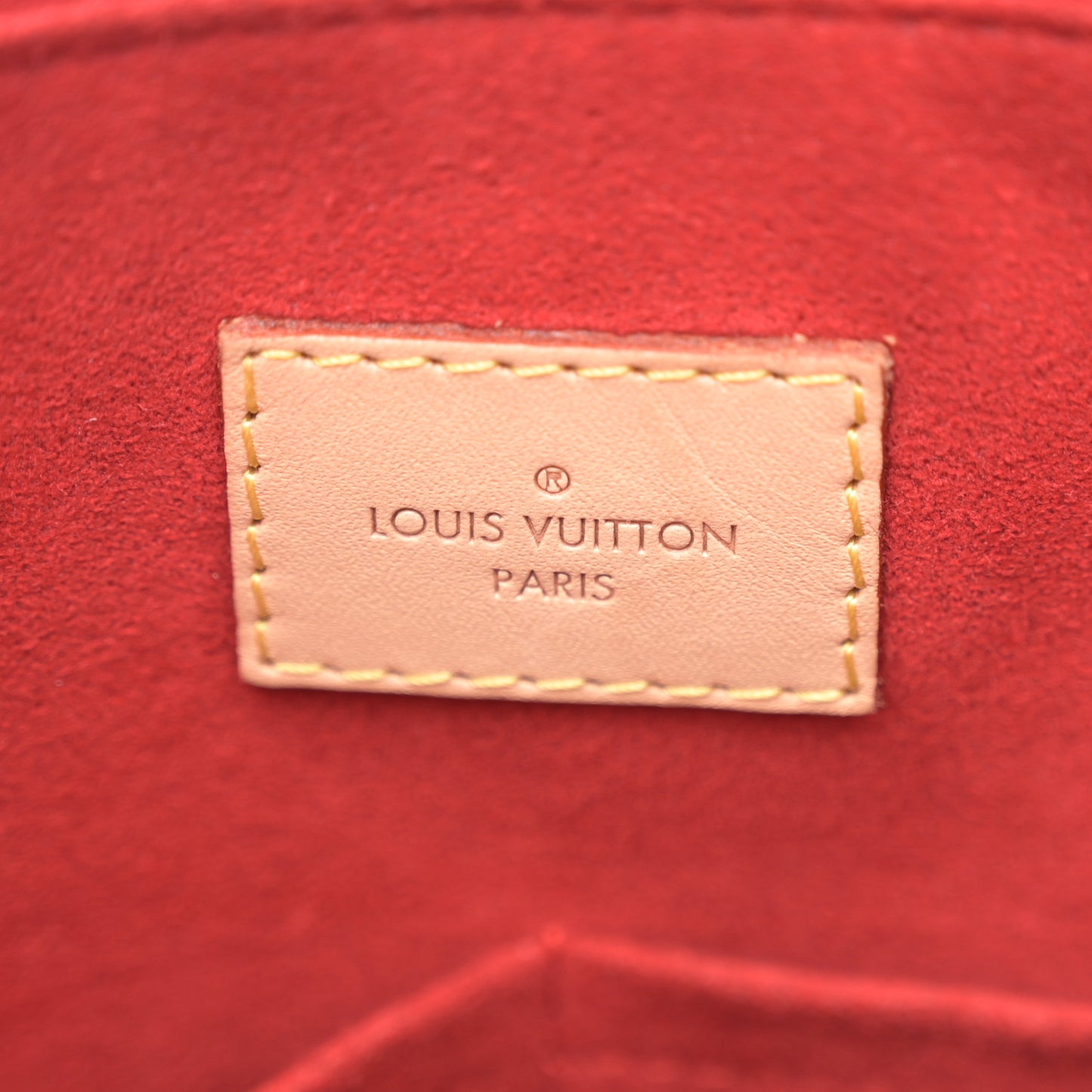 Monogram V Tote MM Cherry