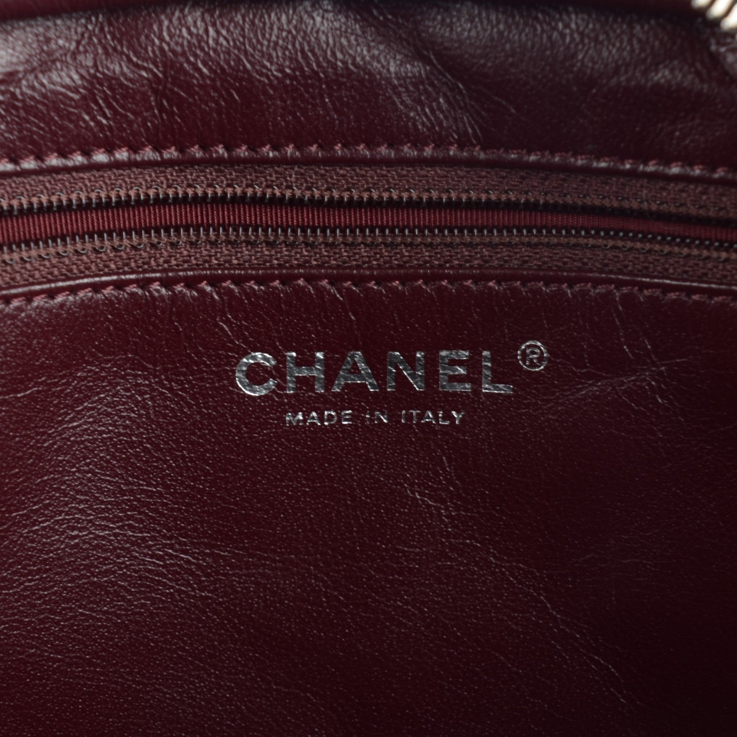 Chanel Lambskin Quilted Large Camera Case Black 7 of 8
