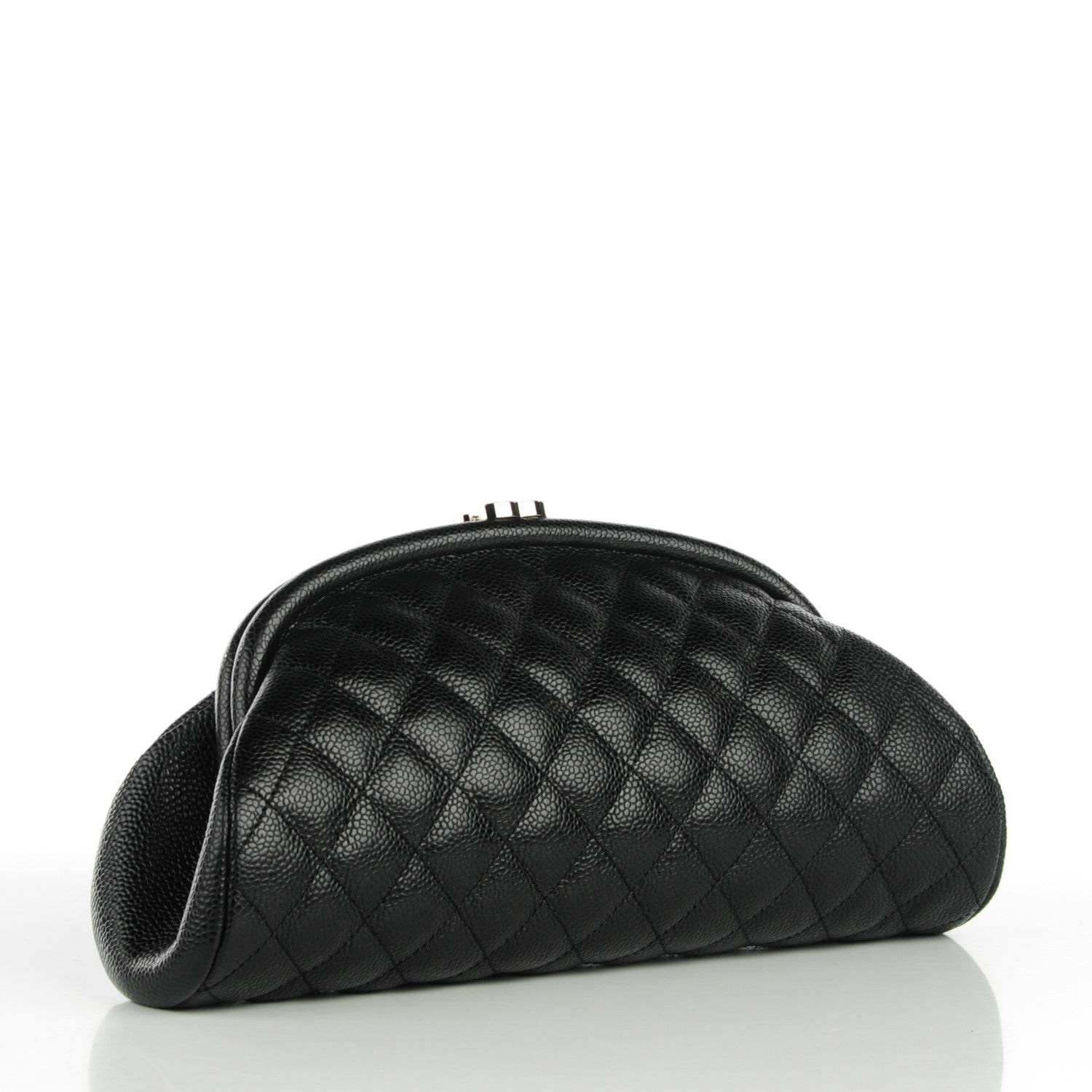 Chanel Caviar Quilted Timeless Clutch Black 3 of 7