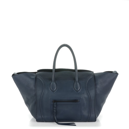 Celine Supple Calfskin Large Phantom Luggage Midnight 1 of 7