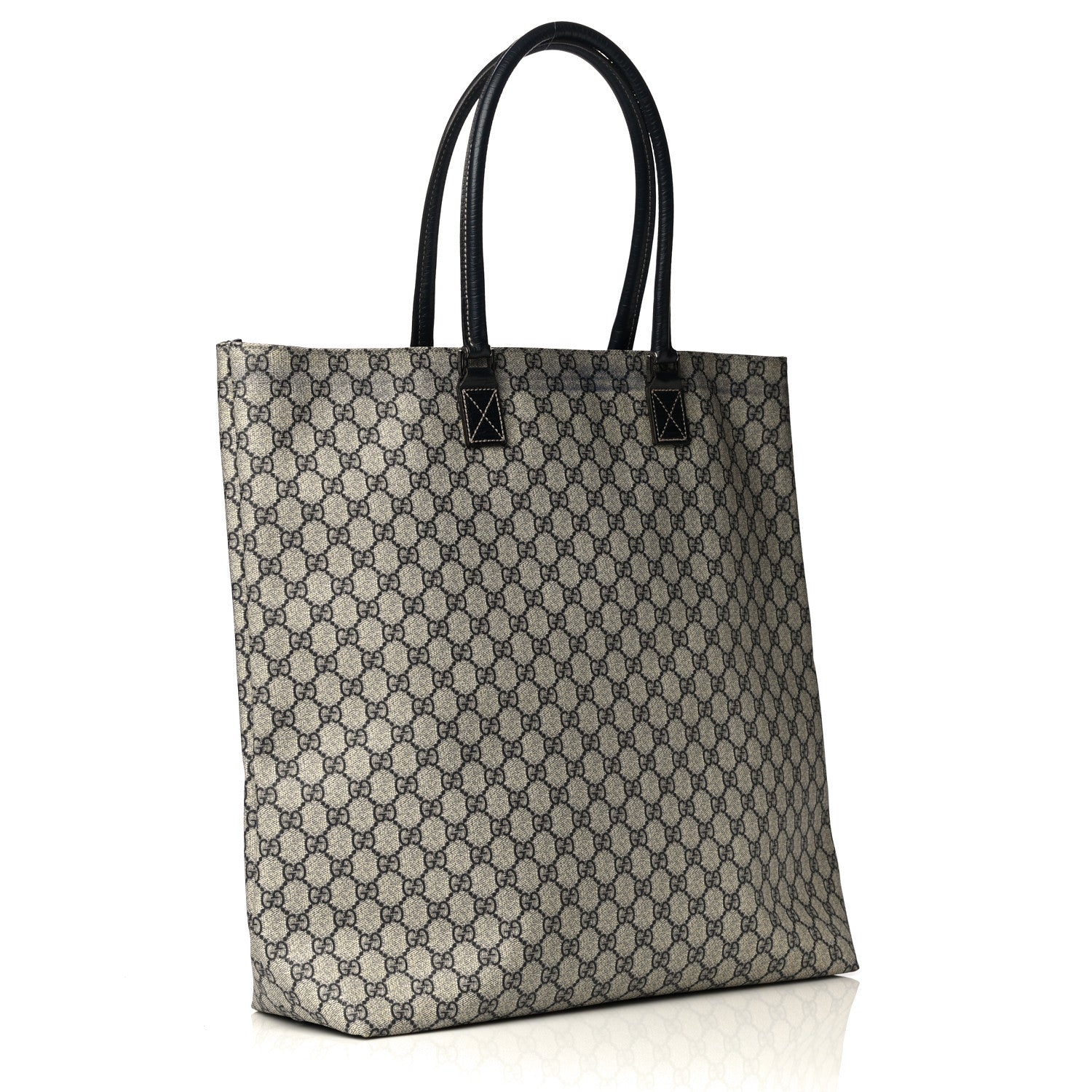 Gucci Soft GG Supreme Monogram Vertical Tote Navy 4 of 10