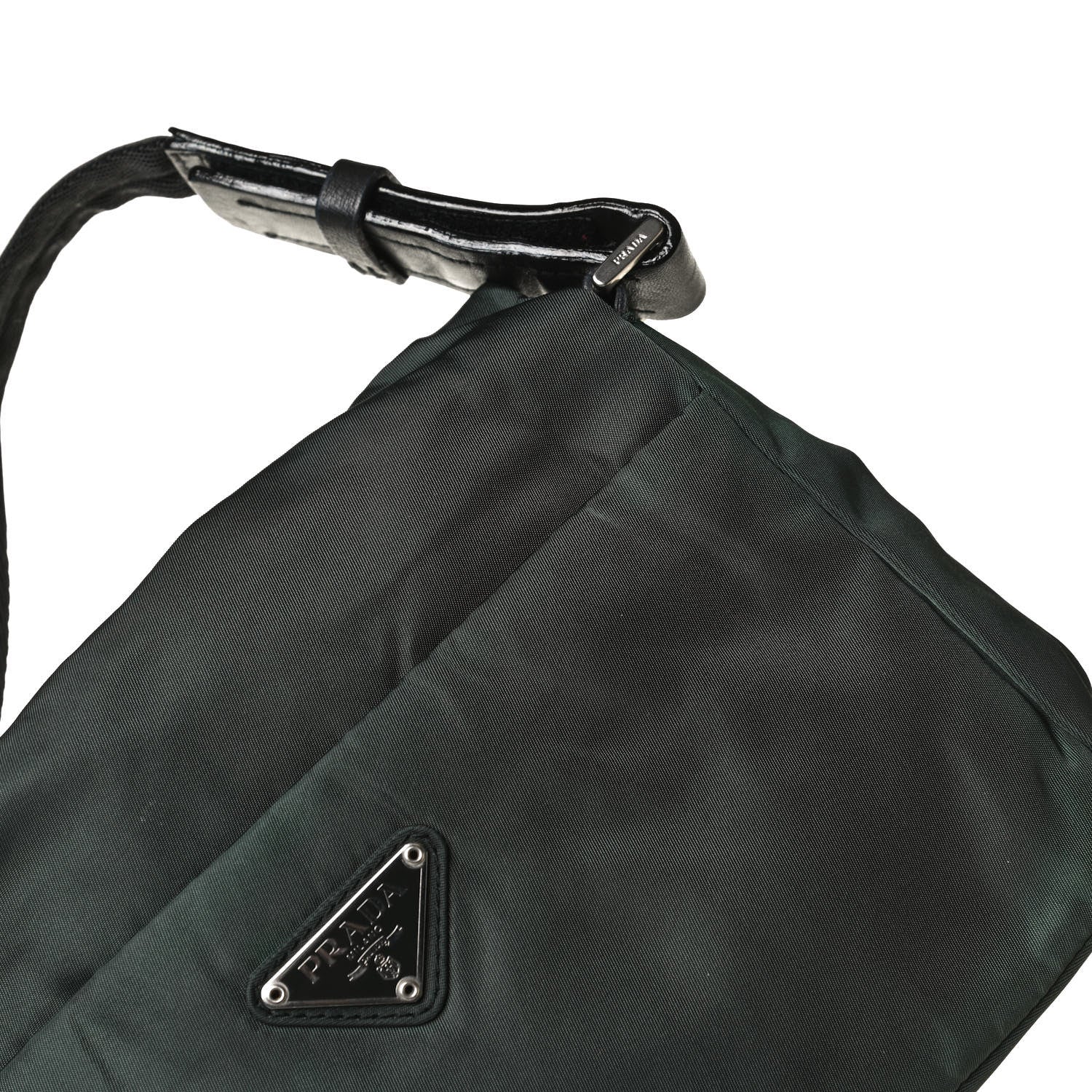 Prada Tessuto Nylon Shoulder Bag Antracite 14 of 15
