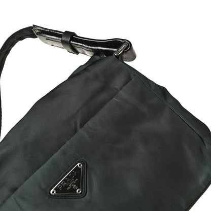 Prada Tessuto Nylon Shoulder Bag Antracite 14 of 15