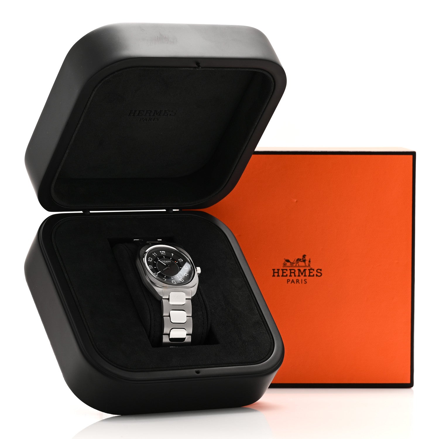 Hermes Titanium 39mm H08 Automatic Watch 5 of 5