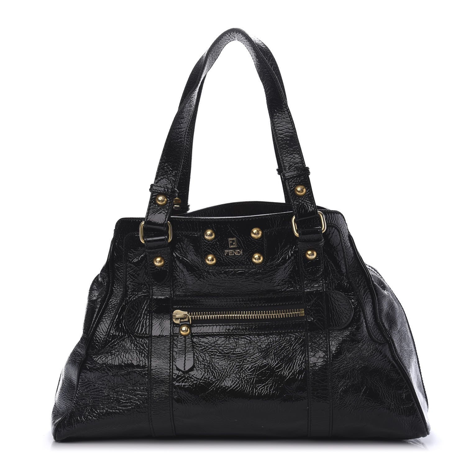 Fendi Vitello Naplak Small Bag De Jour Black 1 of 9