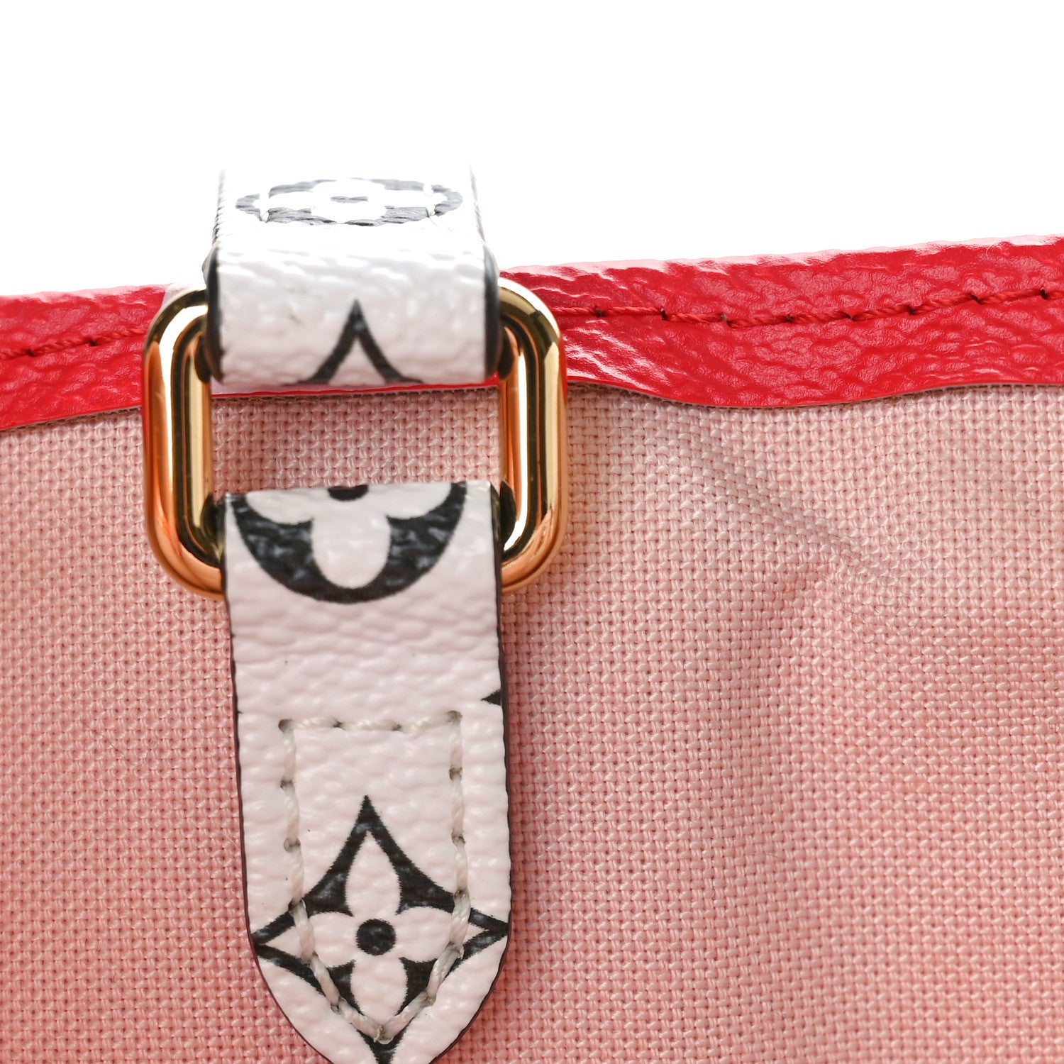 Louis Vuitton Monogram Giant Onthego GM Rouge Rose 13 of 14