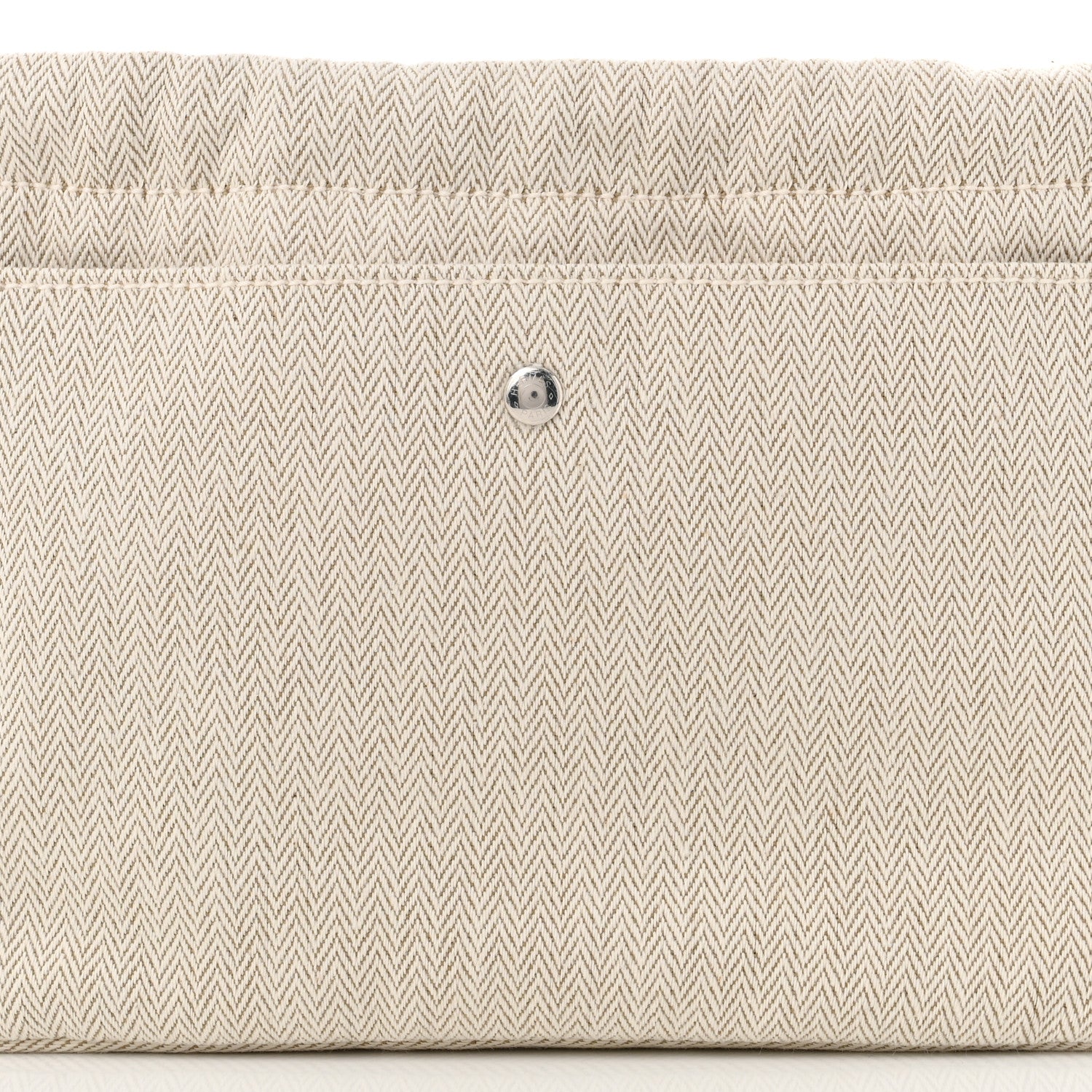 Hermes Canvas Barenia Fourbi 20 PM Pouch Naturel Fauve 8 of 10