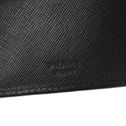 Prada Saffiano Bi-Fold Wallet Black 5 of 6