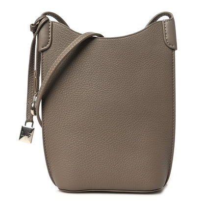 Loro Piana Grained Calfskin Bale Phone Case Warm Mastic 1 of 10