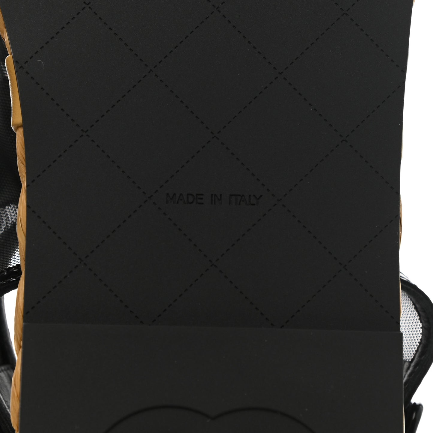 Mesh Patent Velcro Dad Sandals 39.5 Black