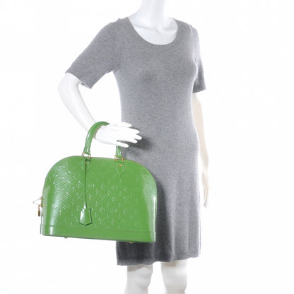 Louis Vuitton Vernis Alma GM Vert Tonic 2 of 9