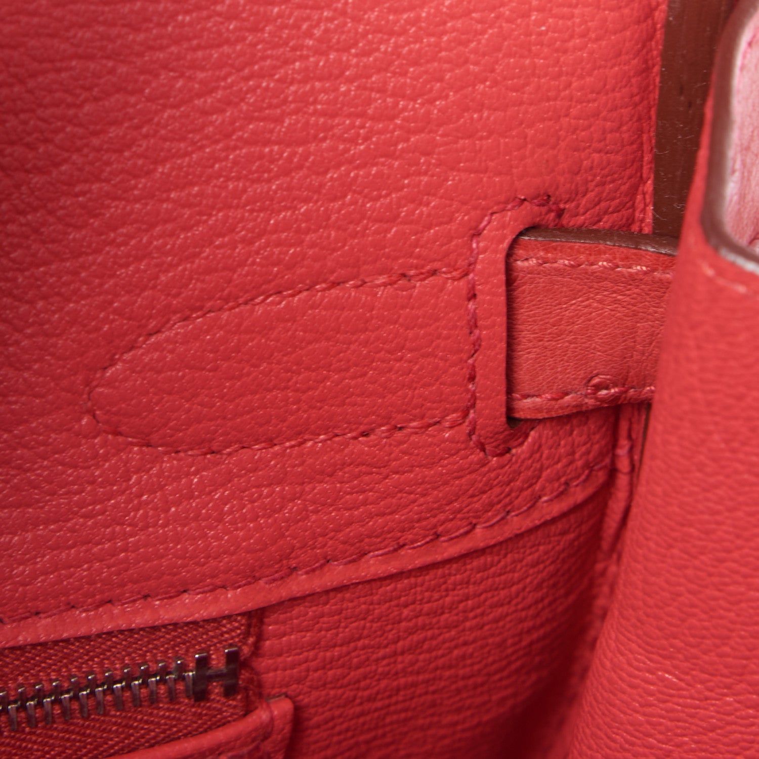Hermes Ostrich Birkin 30 Bougainvillea 17 of 30