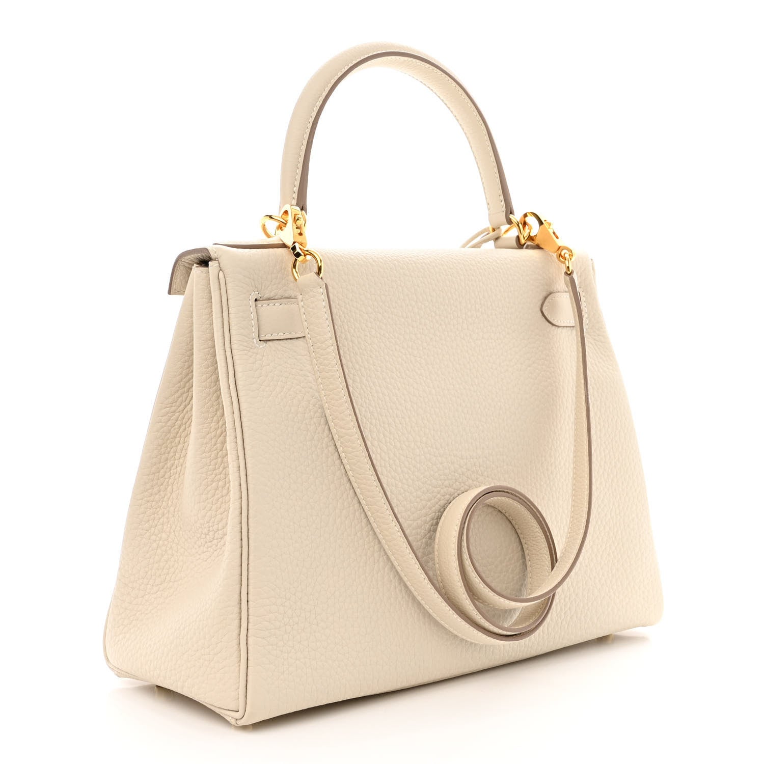 Hermes Togo Kelly Retourne 28 Craie 2 of 12