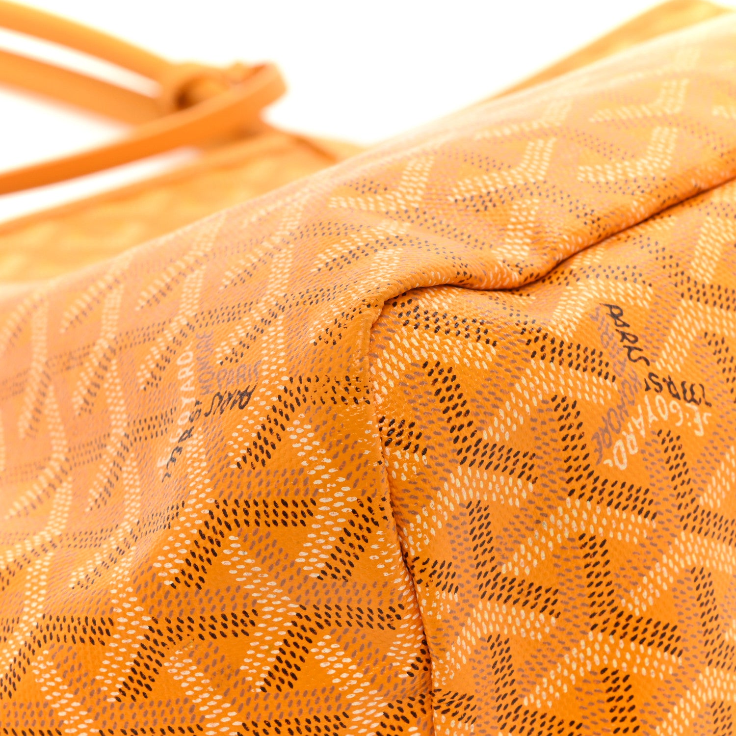 Goyard Goyardine Saint Louis PM Yellow 14 of 19
