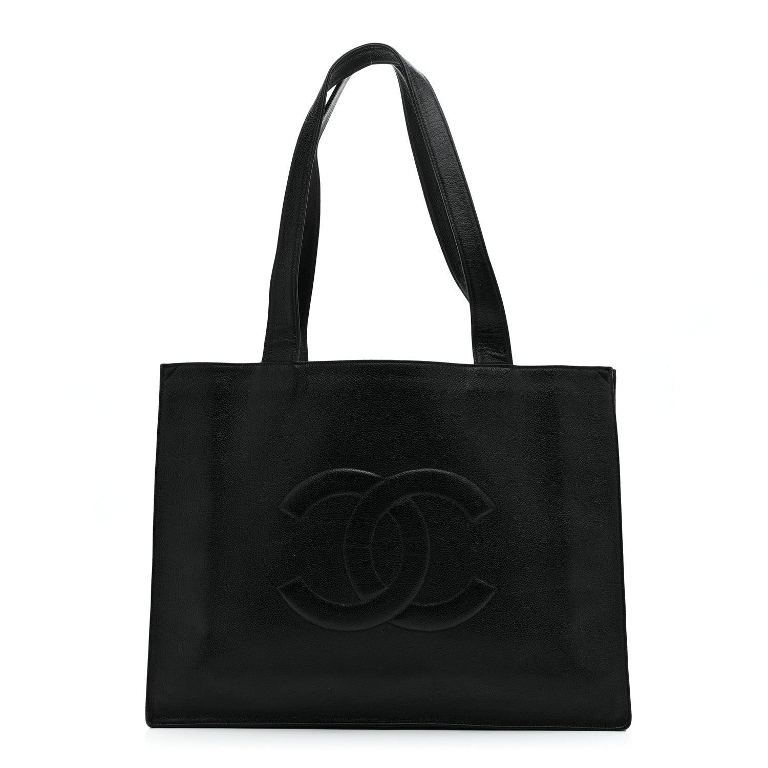 Chanel Caviar CC Tote Black 1 of 11