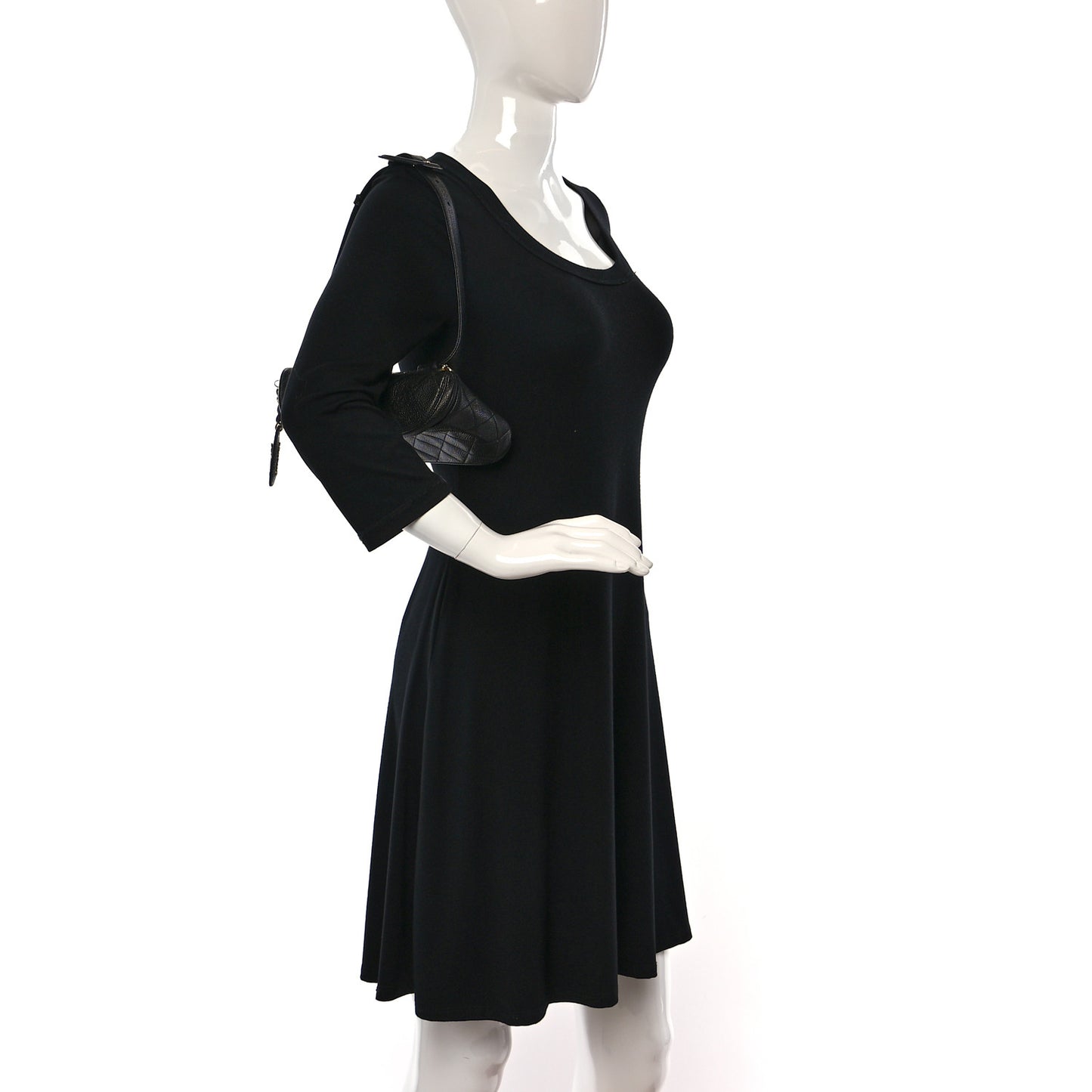 Caviar Quilted Belt Bag 65 26 Black