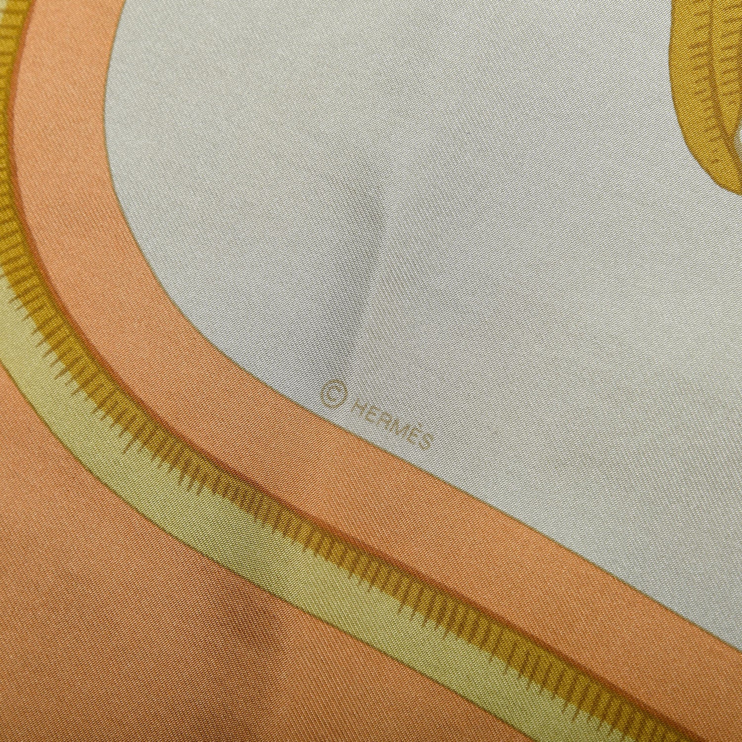 Hermes Silk Dip Dye Tigre Royal Shawl 140 4 of 6