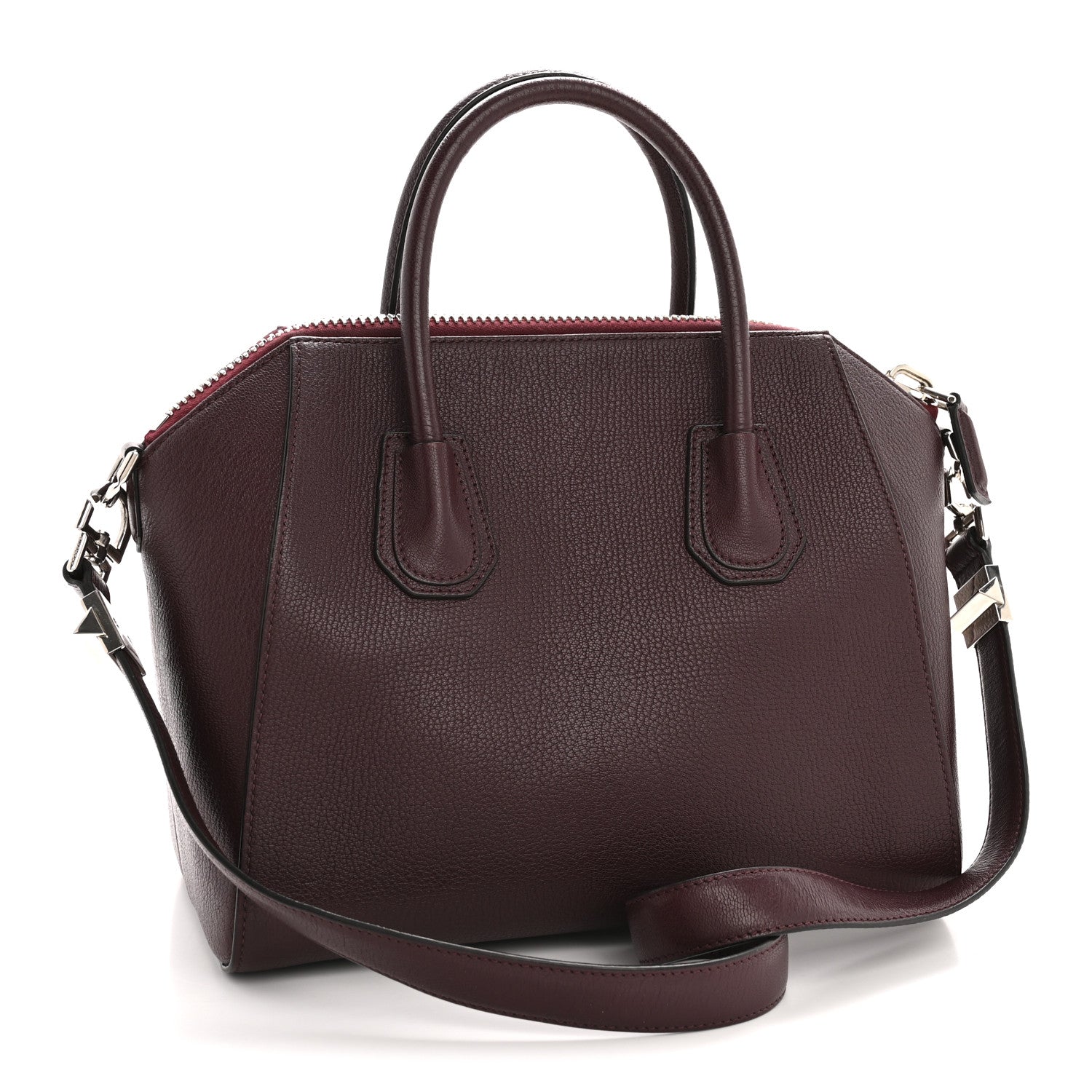 Givenchy Sugar Goatskin Small Antigona Aubergine 3 of 12