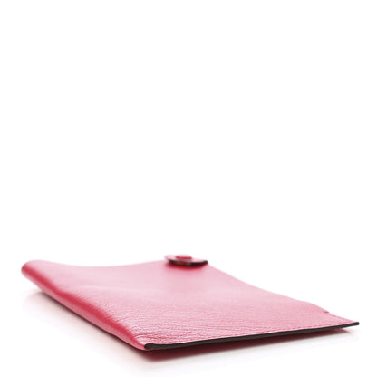 Hermes Chevre Chamkila Tarmac PM Passport Holder Rose Extreme 4 of 8