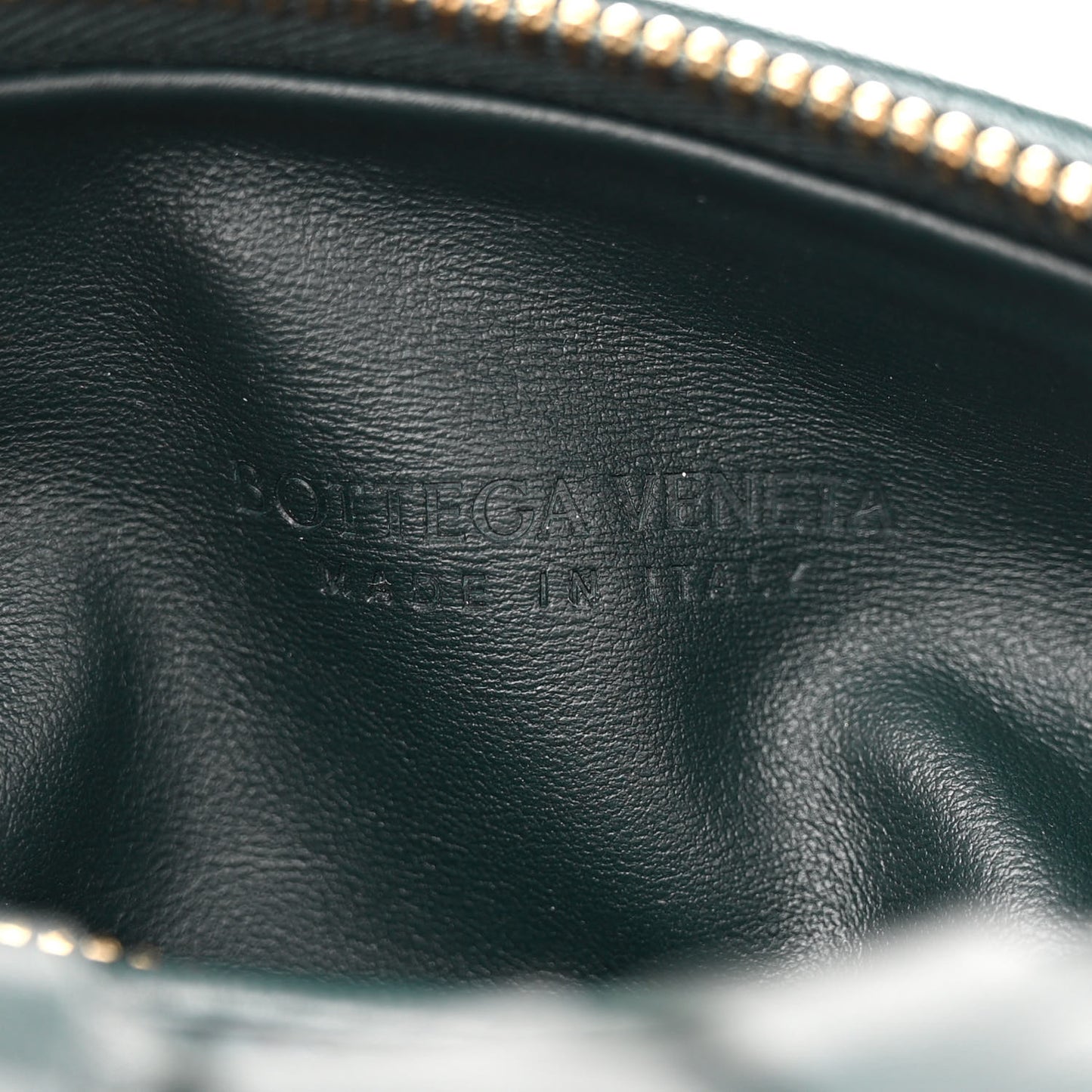 Nappa Intrecciato Mini Jodie Dark Moss