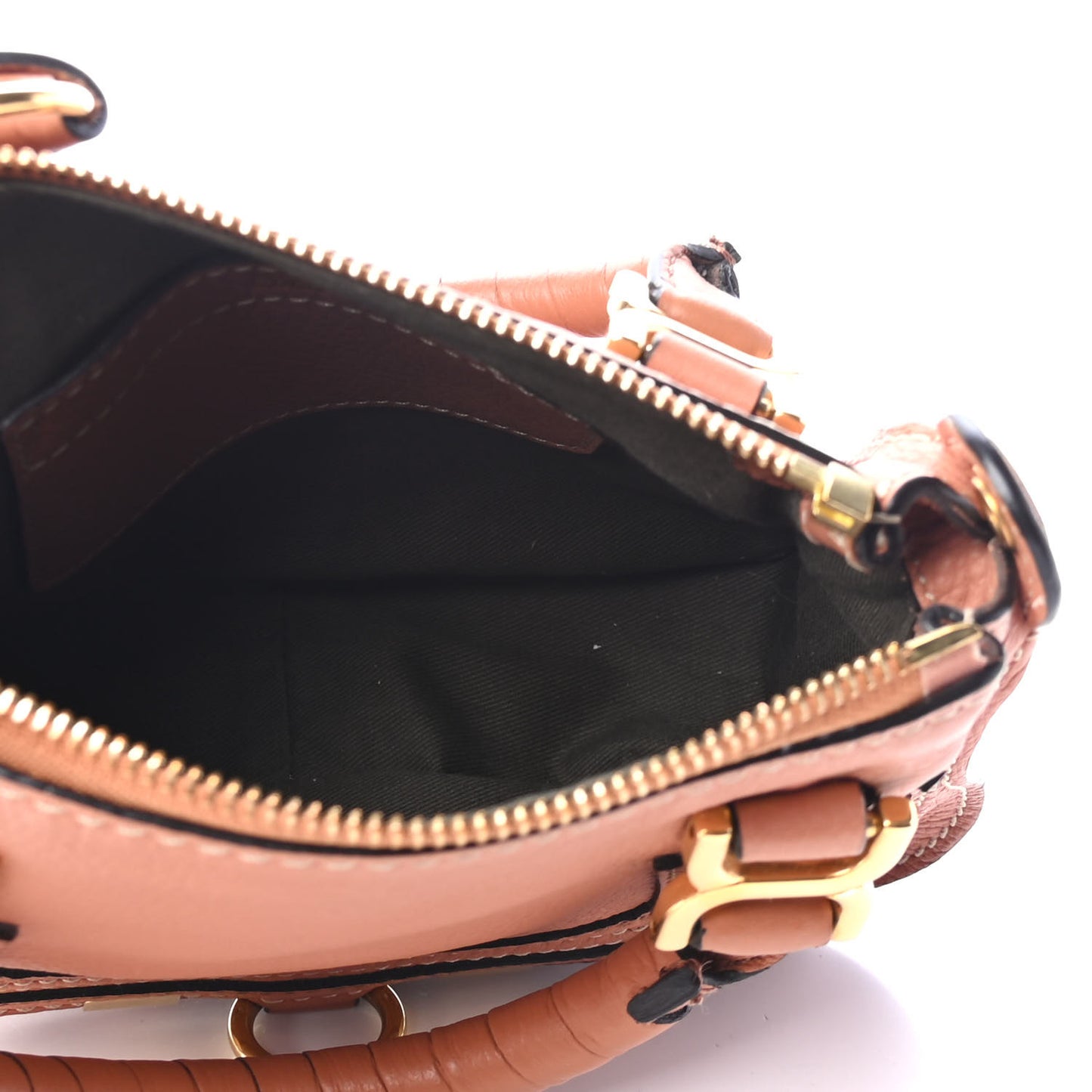 Calfskin Mini Marcie Satchel Muted Brown