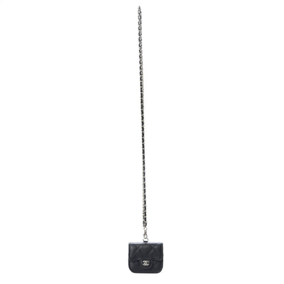 Chanel Caviar Quilted Airpods Pro Case Black 1 of 8