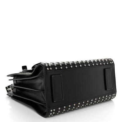 Saint Laurent Smooth Calfskin Studded Small Sac De Jour Black 4 of 12
