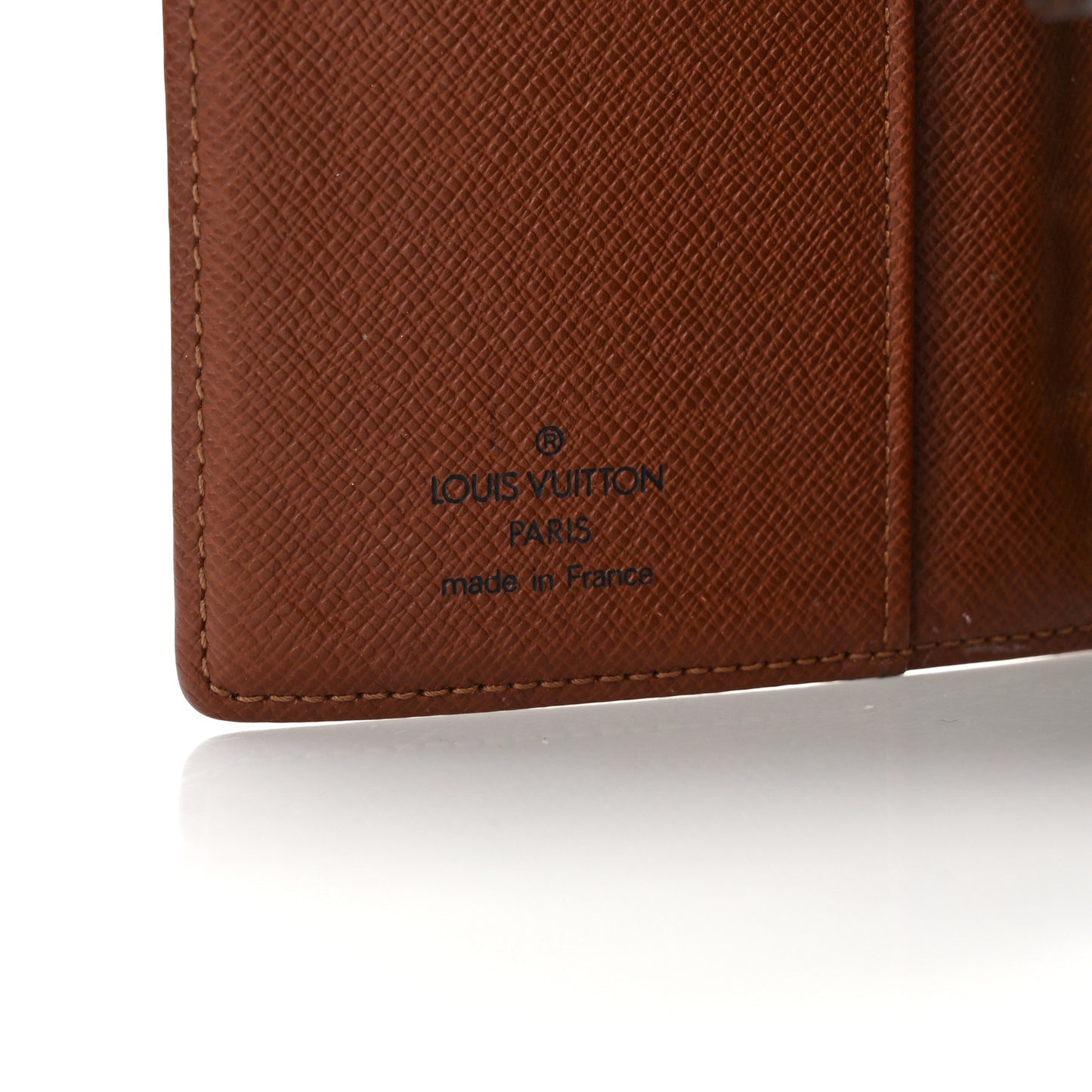 Monogram Small Ring Agenda Cover