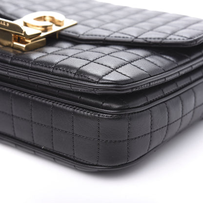 Celine Calfskin Quilted Small C Bag Black 10 of 10