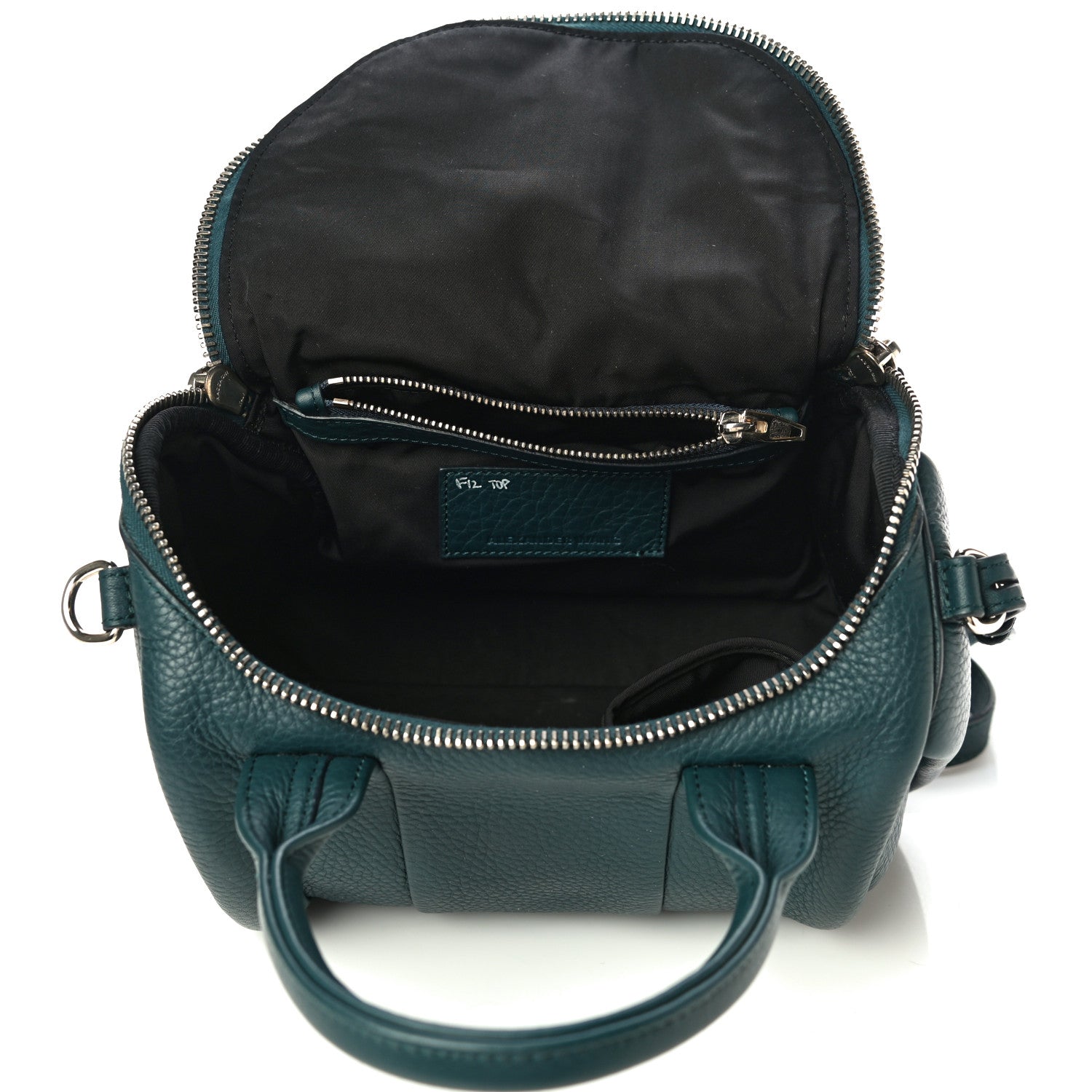 Alexander Wang Pebbled Lambskin Rocco Lake 4 of 11