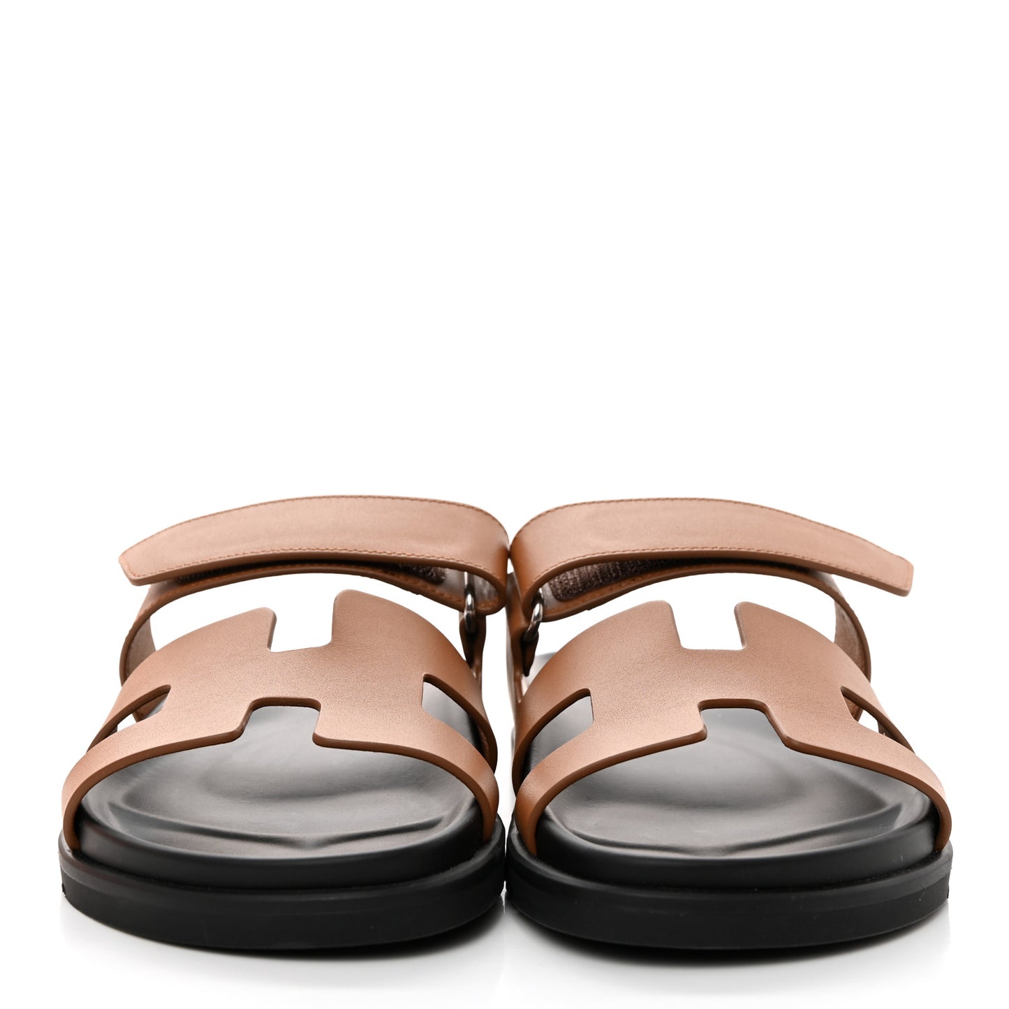 Calfskin Womens Chypre Sandals 37.5 Gold