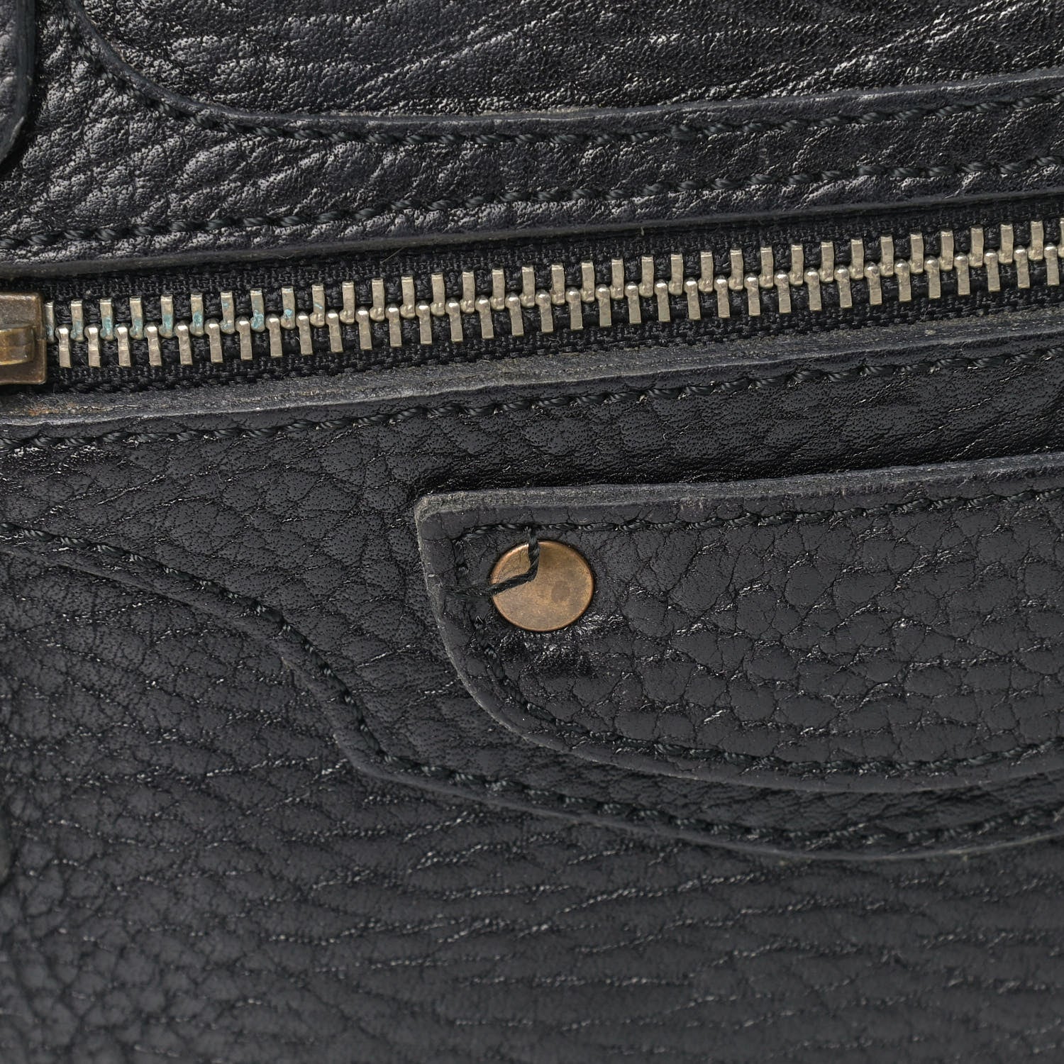 Balenciaga Pebbled Caribou Classic Hardware First Black 22 of 24