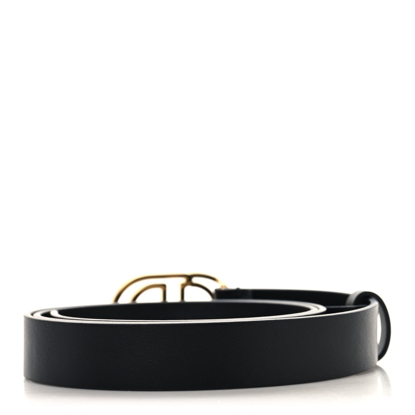 Calfskin 30 Montaigne Cut-Out CD Belt 90 36 Black