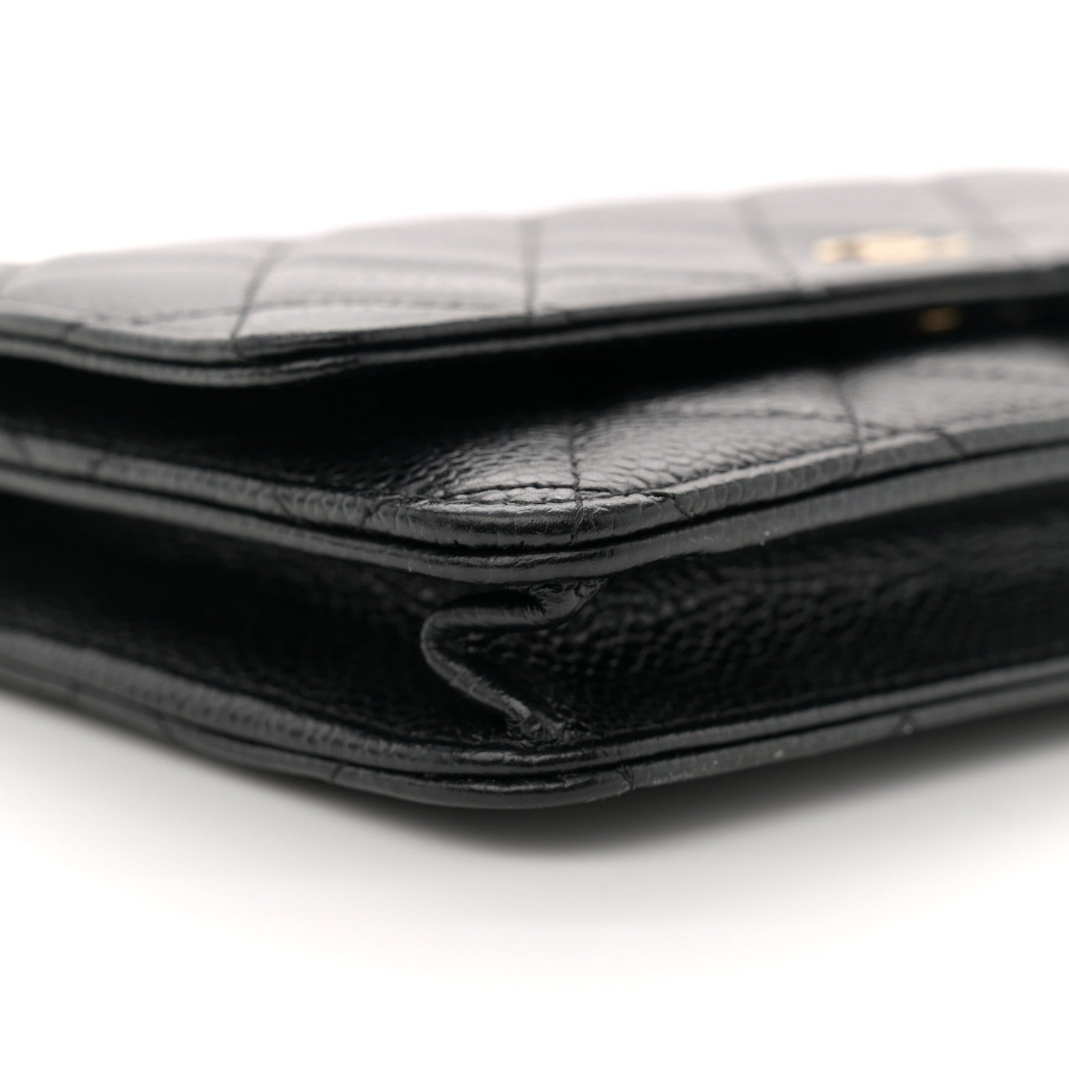 Chanel Caviar Quilted Wallet On Chain WOC Black 9 of 11