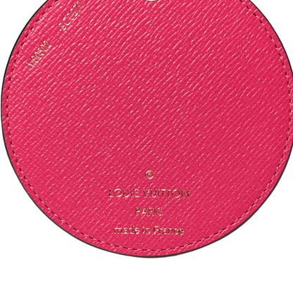 Louis Vuitton Damier Azur 2021 Christmas Animation Hollywood Bag Charm Key Ring Fuchsia 4 of 6