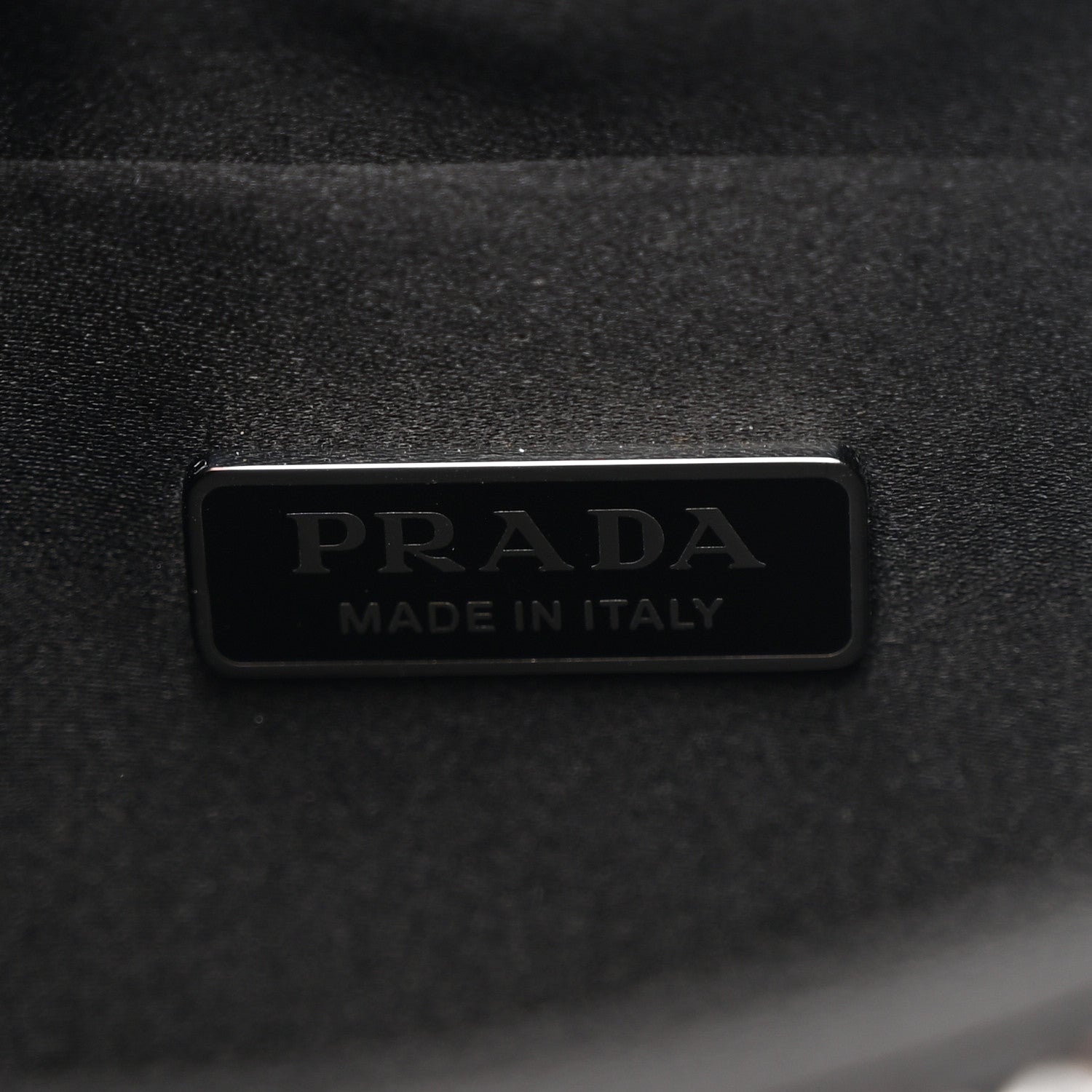 Prada Satin Crystal Cleo Adjustable Strap Shoulder Bag Metal 6 of 13