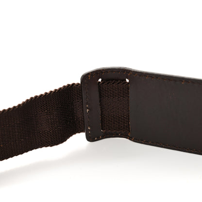 Gucci GG Supreme Monogram Belt Bag Dark Brown 11 of 13