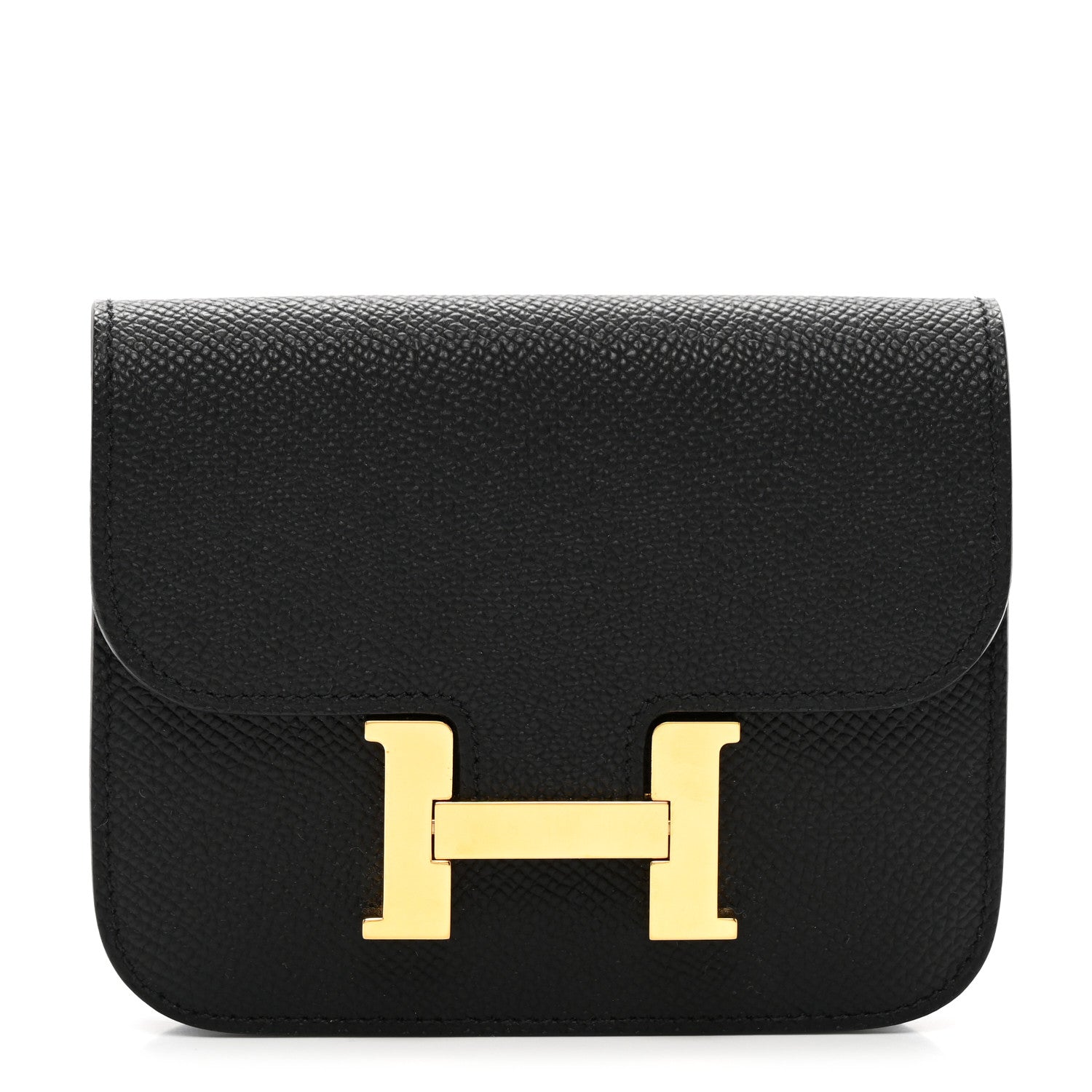 Hermes Epsom Constance Slim Wallet Black 1 of 9