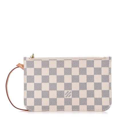 Louis Vuitton Damier Azur Neverfull PM Pochette 2 of 14
