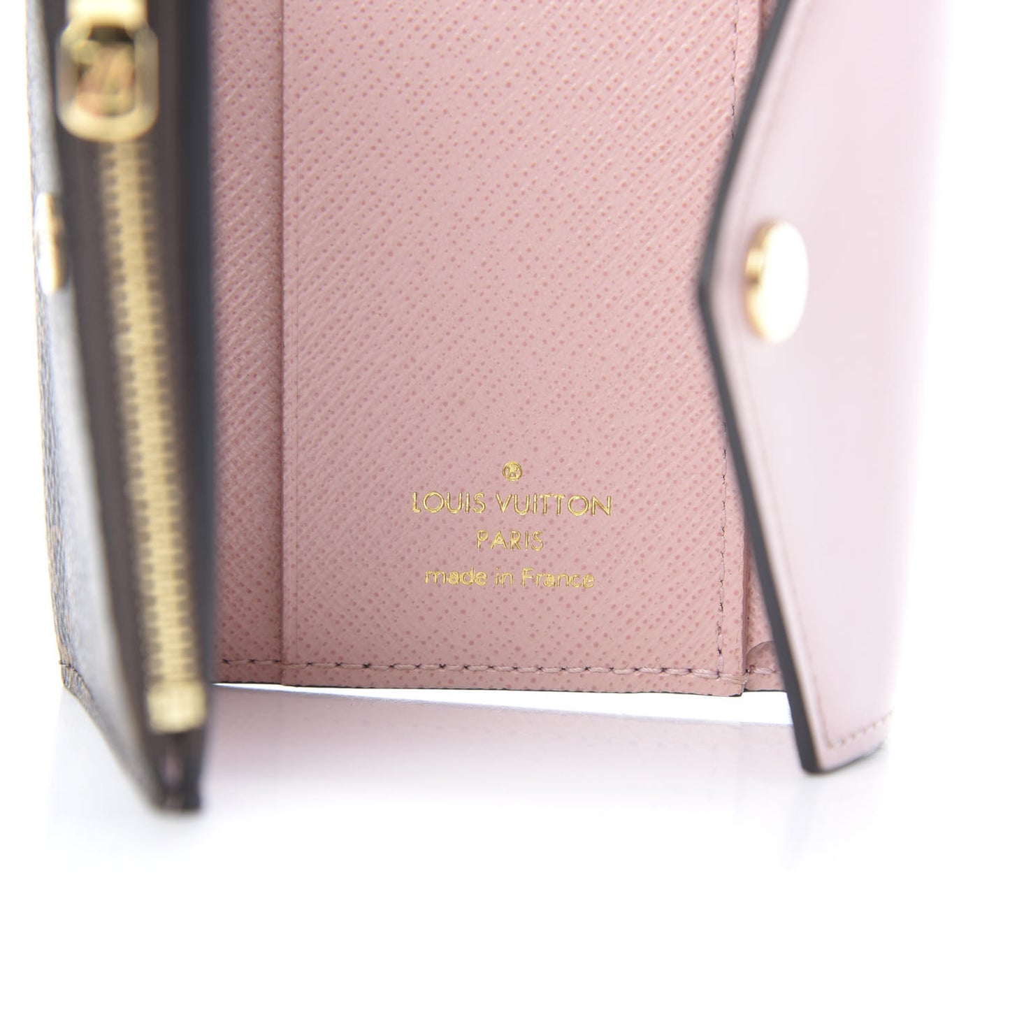 Monogram Zoe Wallet Rose Ballerine