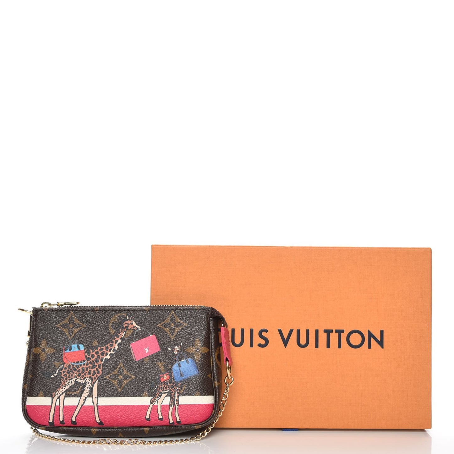 Monogram 2017 Christmas Animation Mini Pochette Accessories