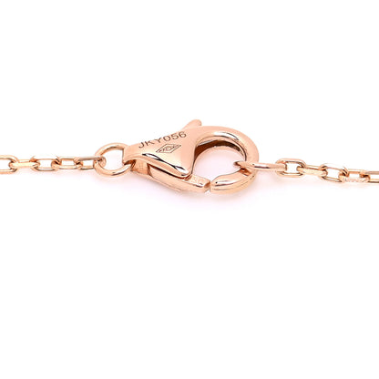 Cartier 18K Pink Gold Diamond Juste Un Clou Pendant Necklace 4 of 5