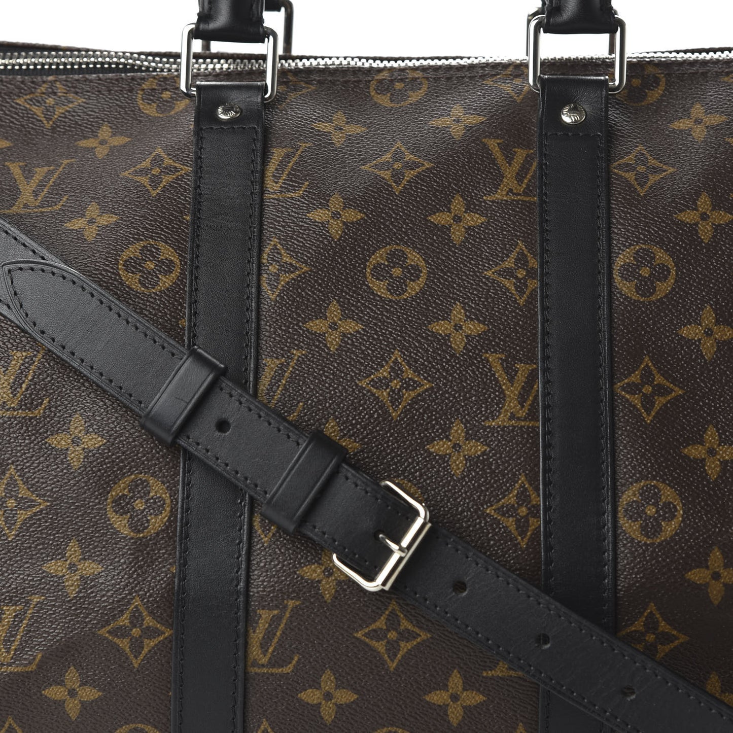 Monogram Macassar Keepall Bandouliere 45