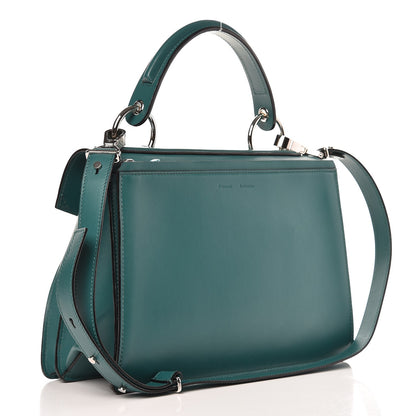 Proenza Schouler Calfskin Medium Hava Top Handle Bag Malachite 3 of 7