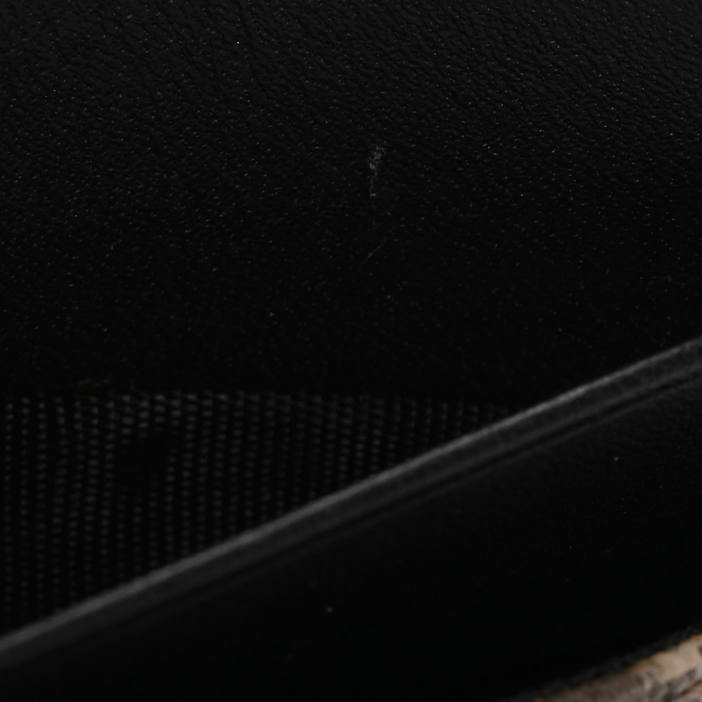 GG Supreme Monogram Bees Card Holder Black