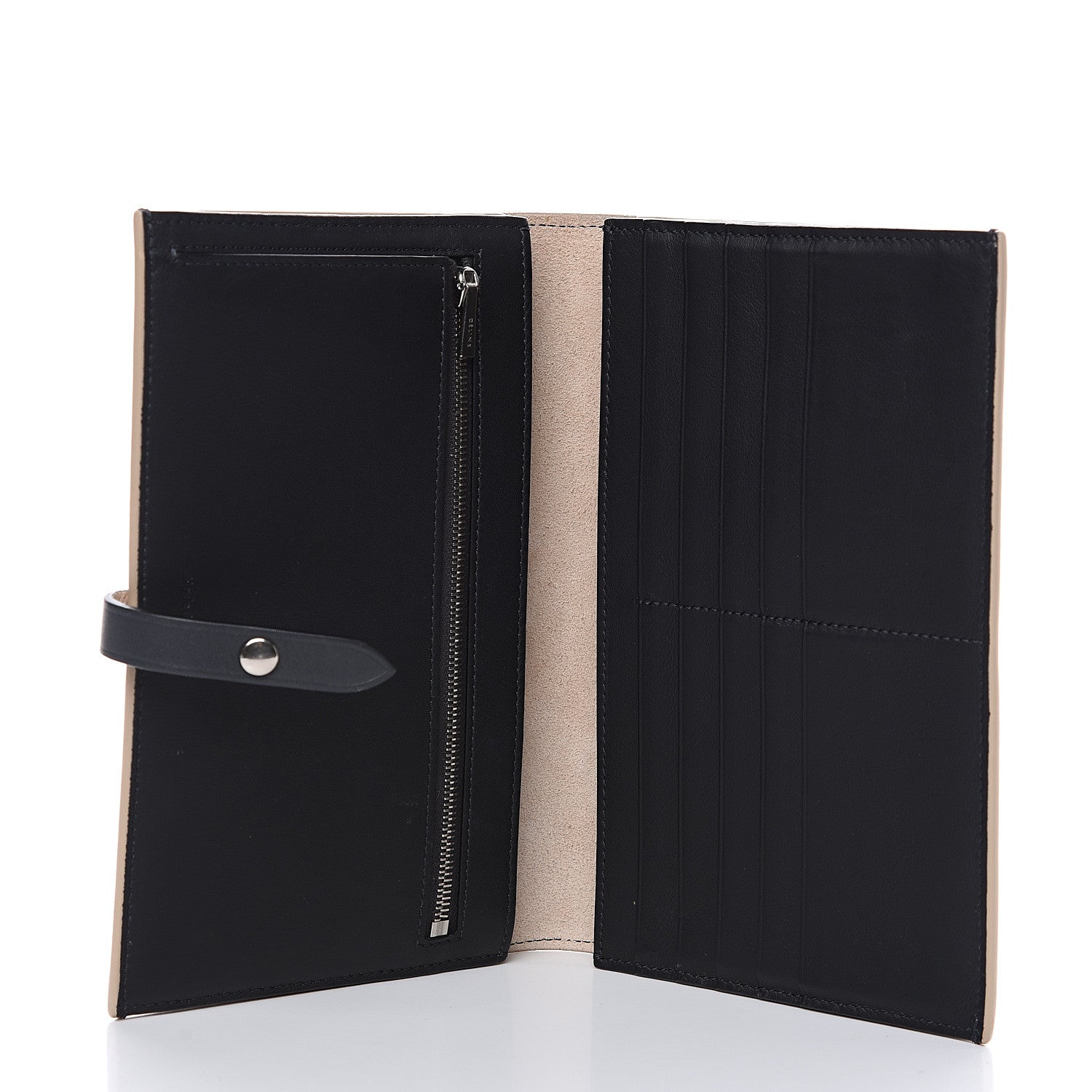 Celine Calfskin Large Multifunction Strap Wallet Ballerina 4 of 10