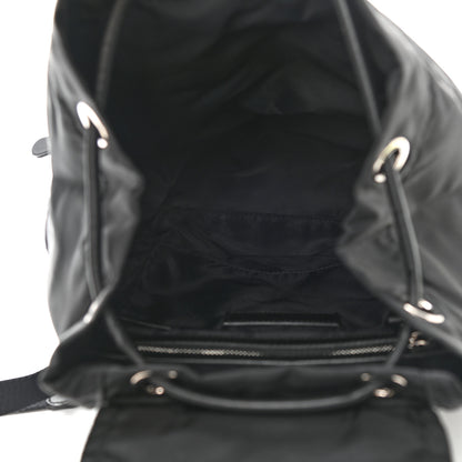 Burberry Nylon Logo Print Medium Rucksack Backpack Black 5 of 11