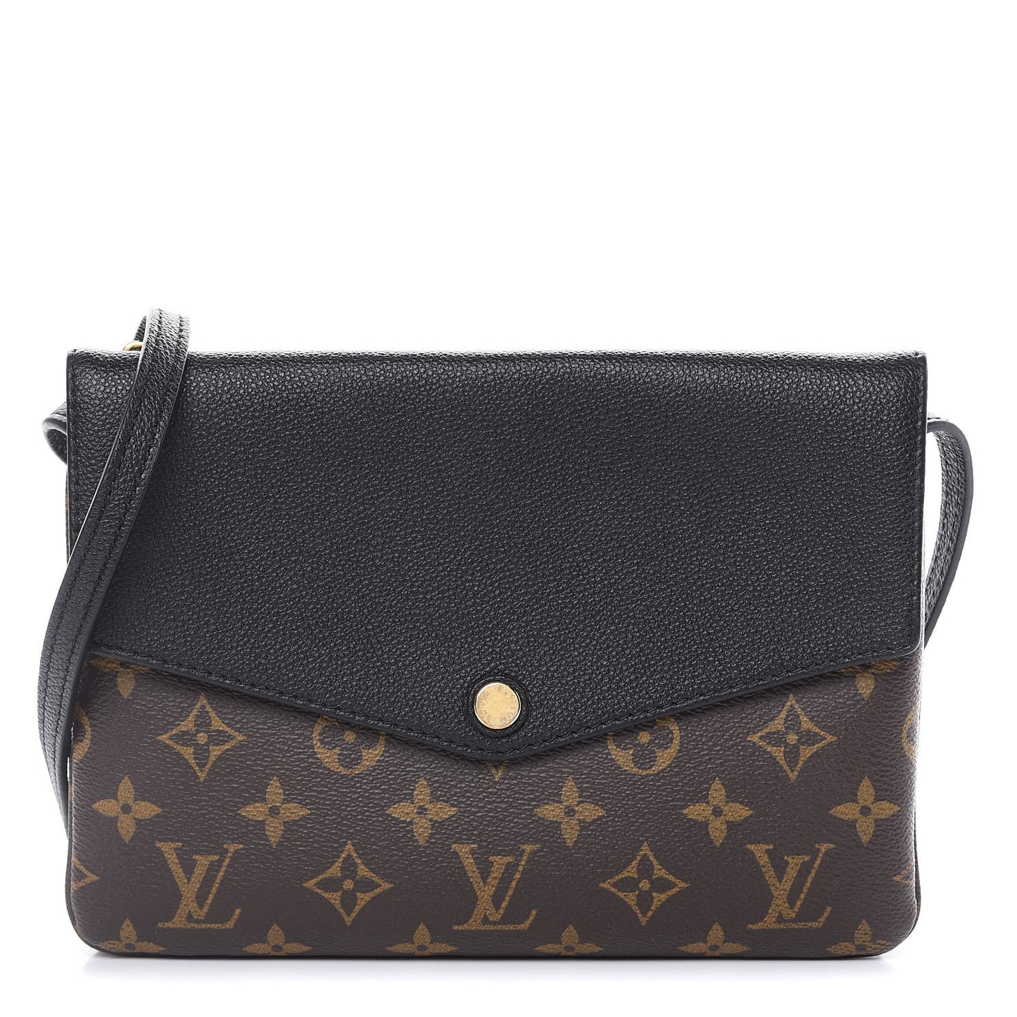 Monogram Twice Pochette Black